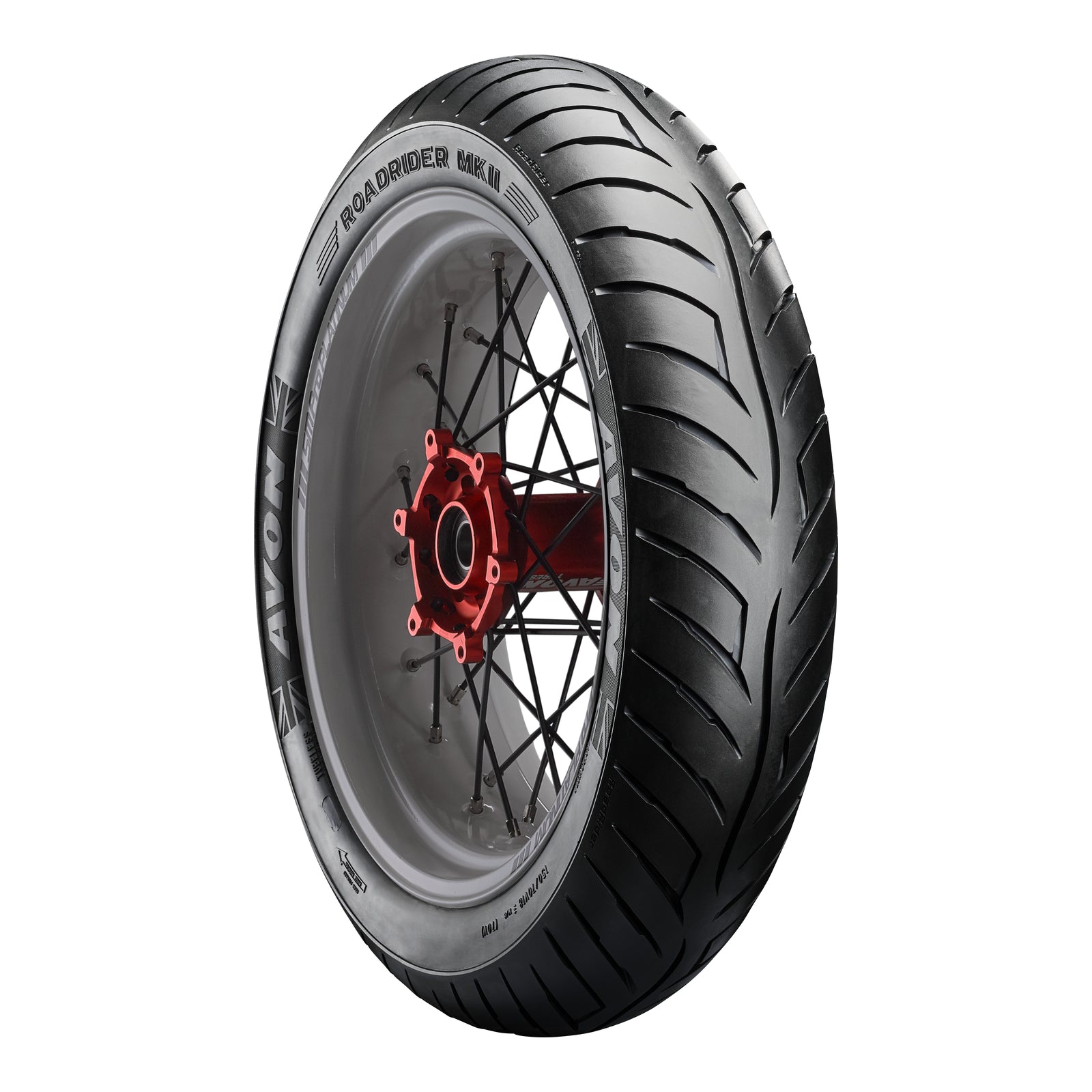 Avon Roadrider MKII 140/80-17 Front / Rear Tyre (69V Rating)