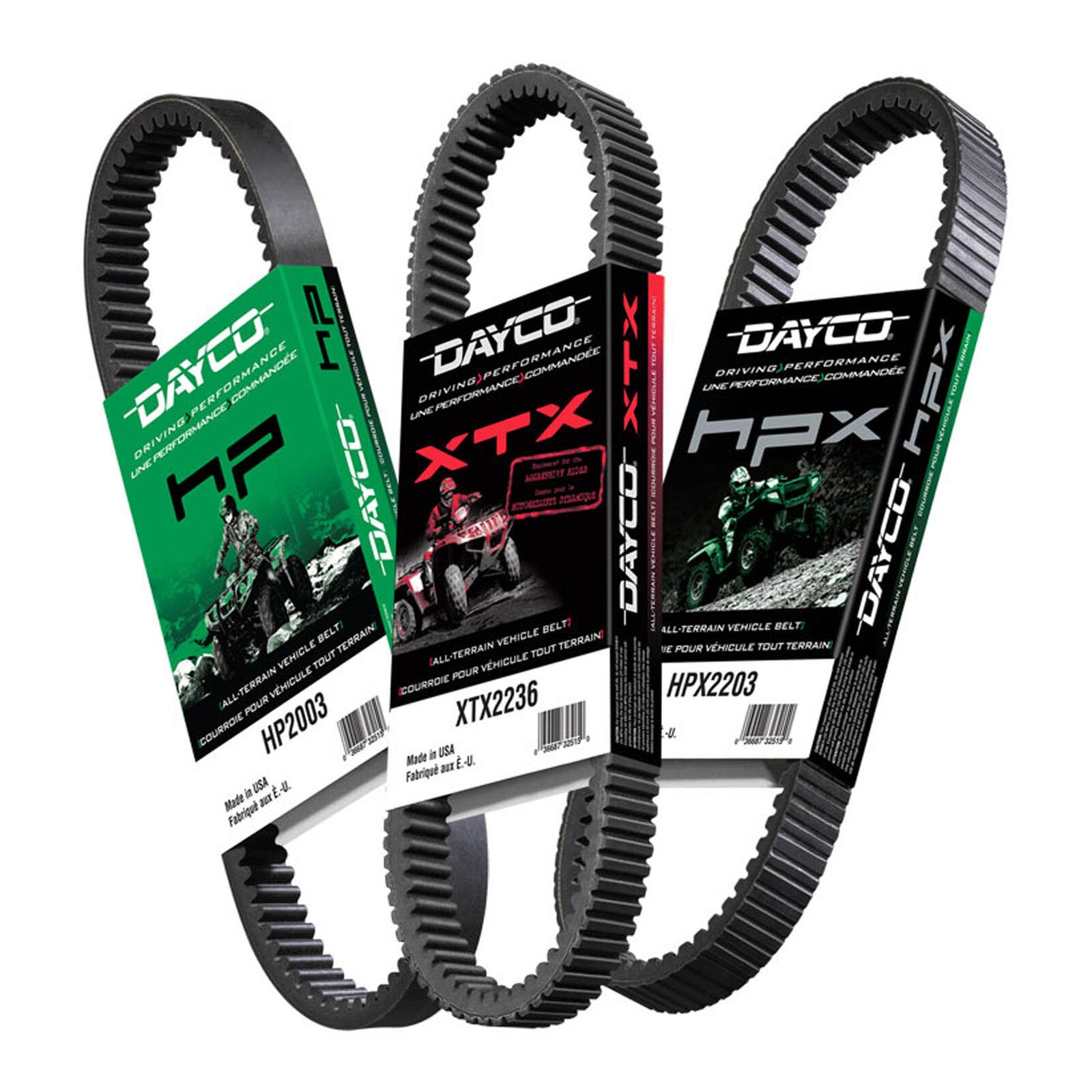 Dayco ATV Drive Belt XTX - XTX2257