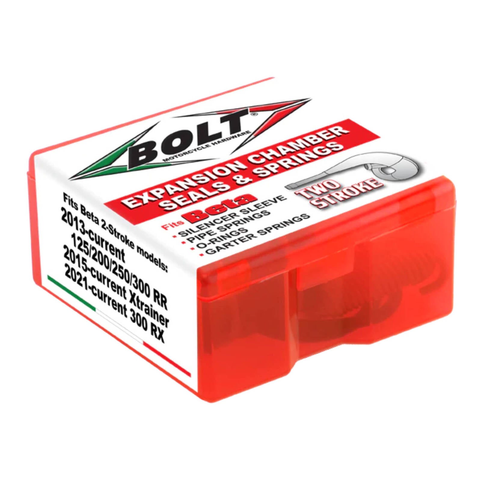 Bolt 2-Stroke Pipe O-Ring/Sleeve/Springs - Beta