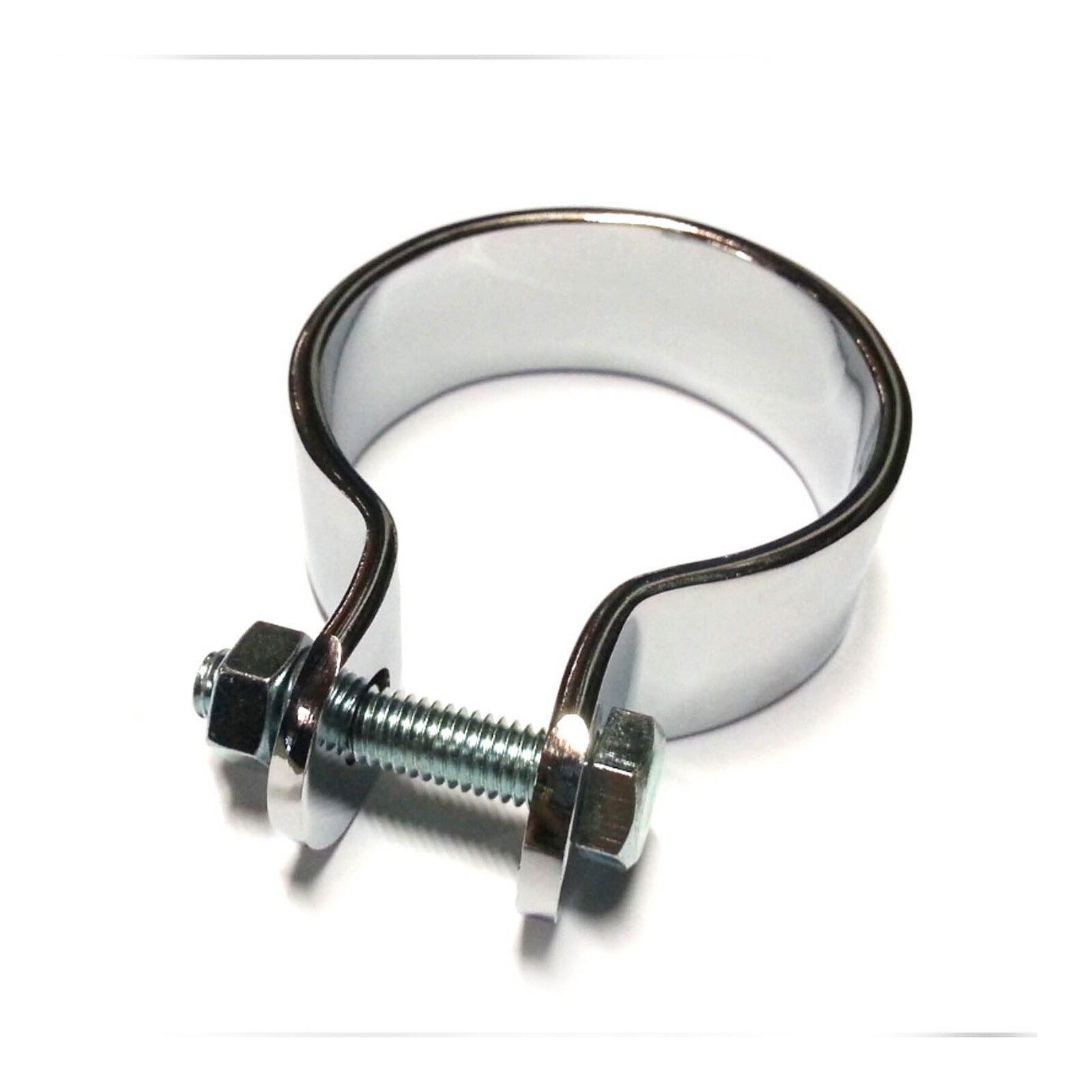 Whites Exhaust Clamp 1 3/4 Chrome 44mm
