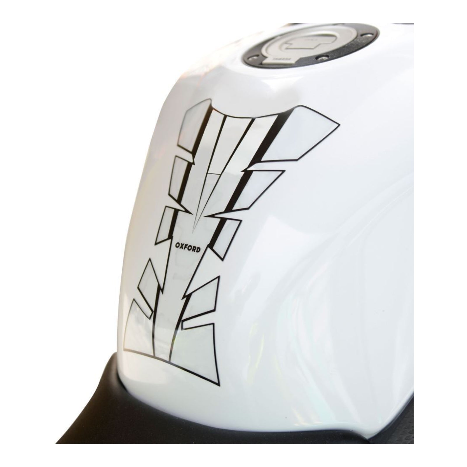 Oxford Sheer Arrow Tank Pad - Silver