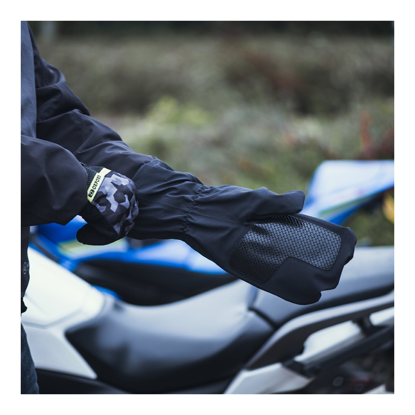 Oxford Rainseal Waterproof Pro Over Gloves - Black