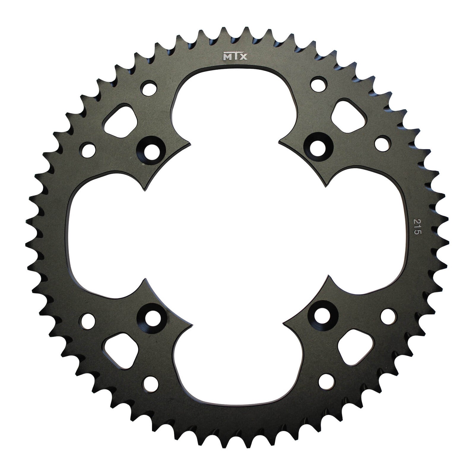 MTX 215 Zero Aluminium Rear Sprocket #420 - Black (11A-4GC-BLK)