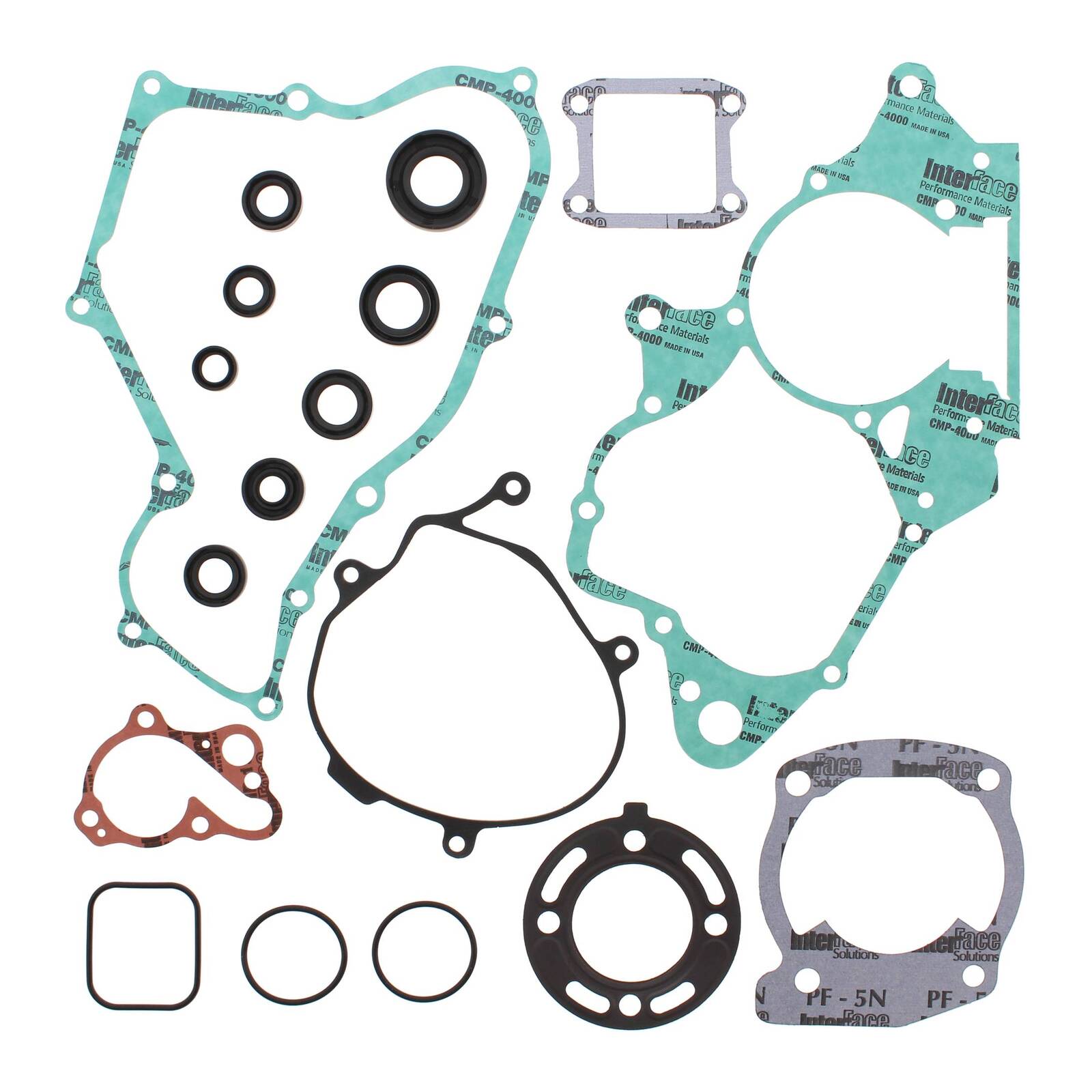 Vertex Complete Gasket Set with Oil Seals (811212)