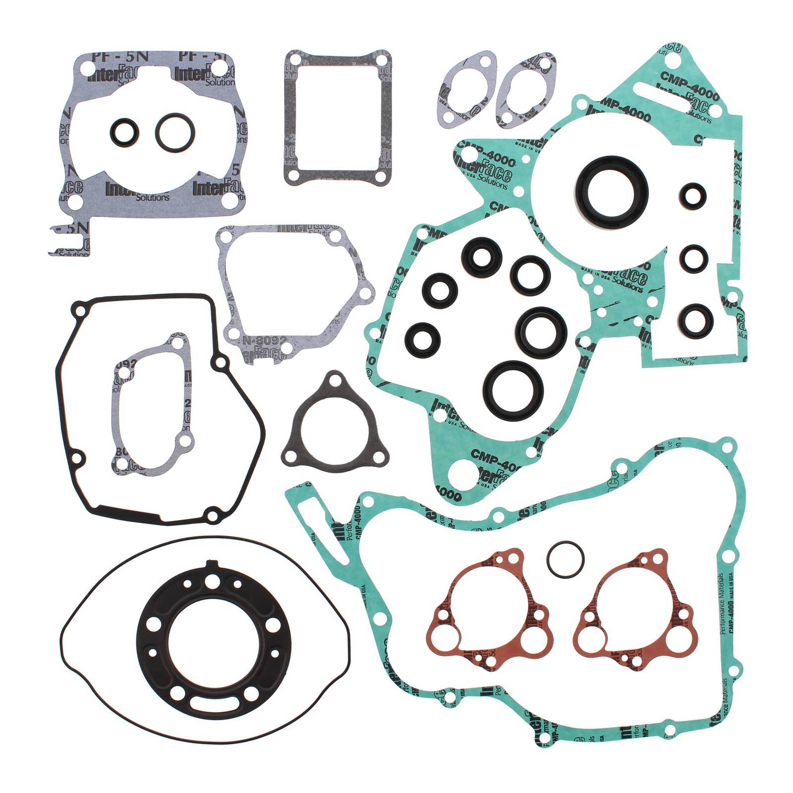 Vertex Complete Gasket Set with Oil Seals (811235)