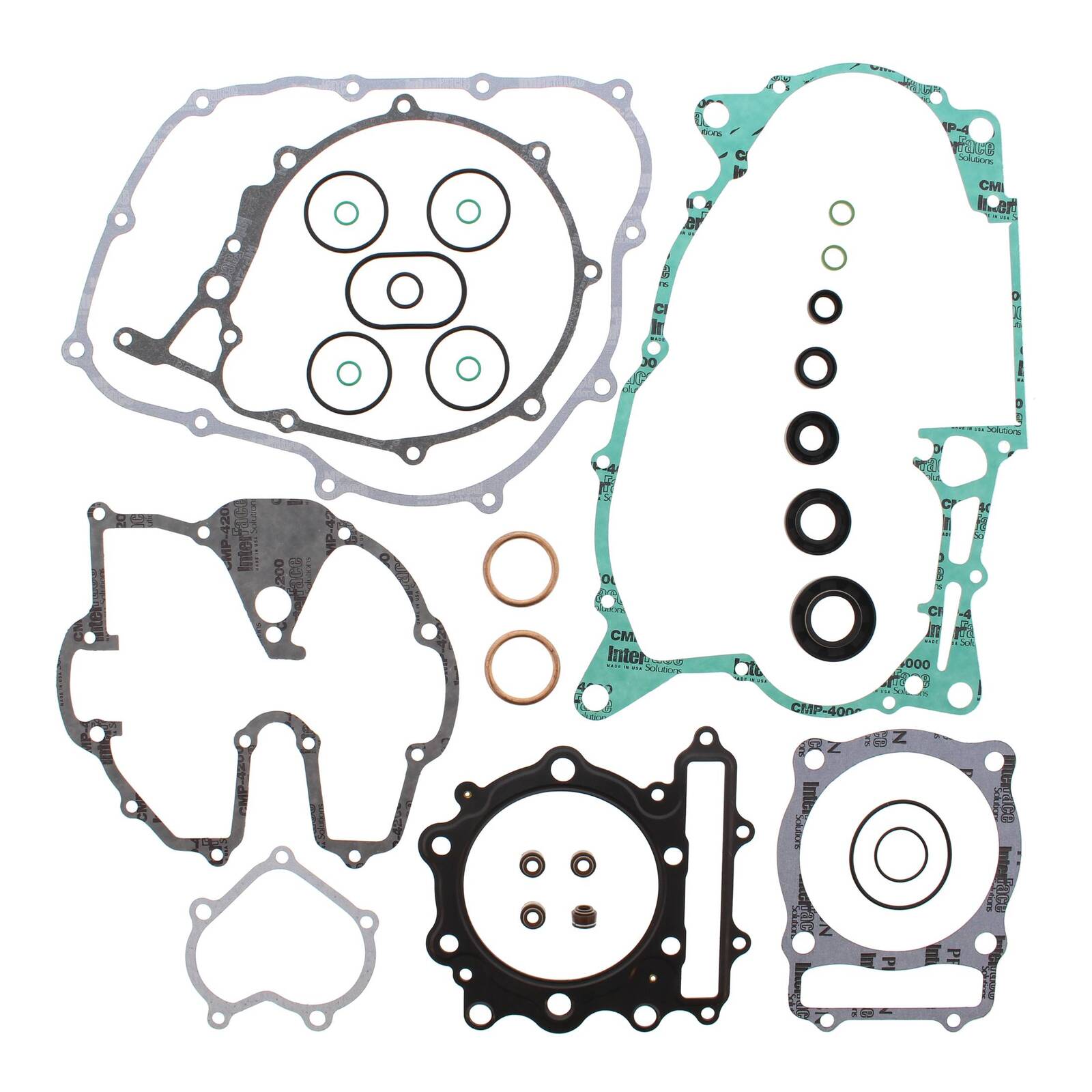 Vertex Complete Gasket Set with Oil Seals (811281)