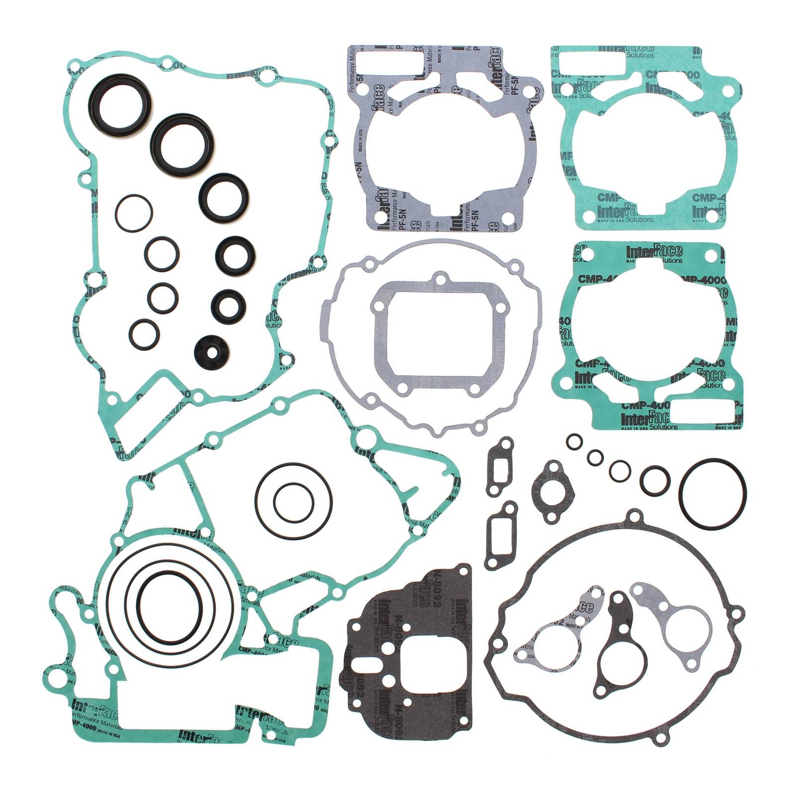 Vertex Complete Gasket Set with Oil Seals (811330)