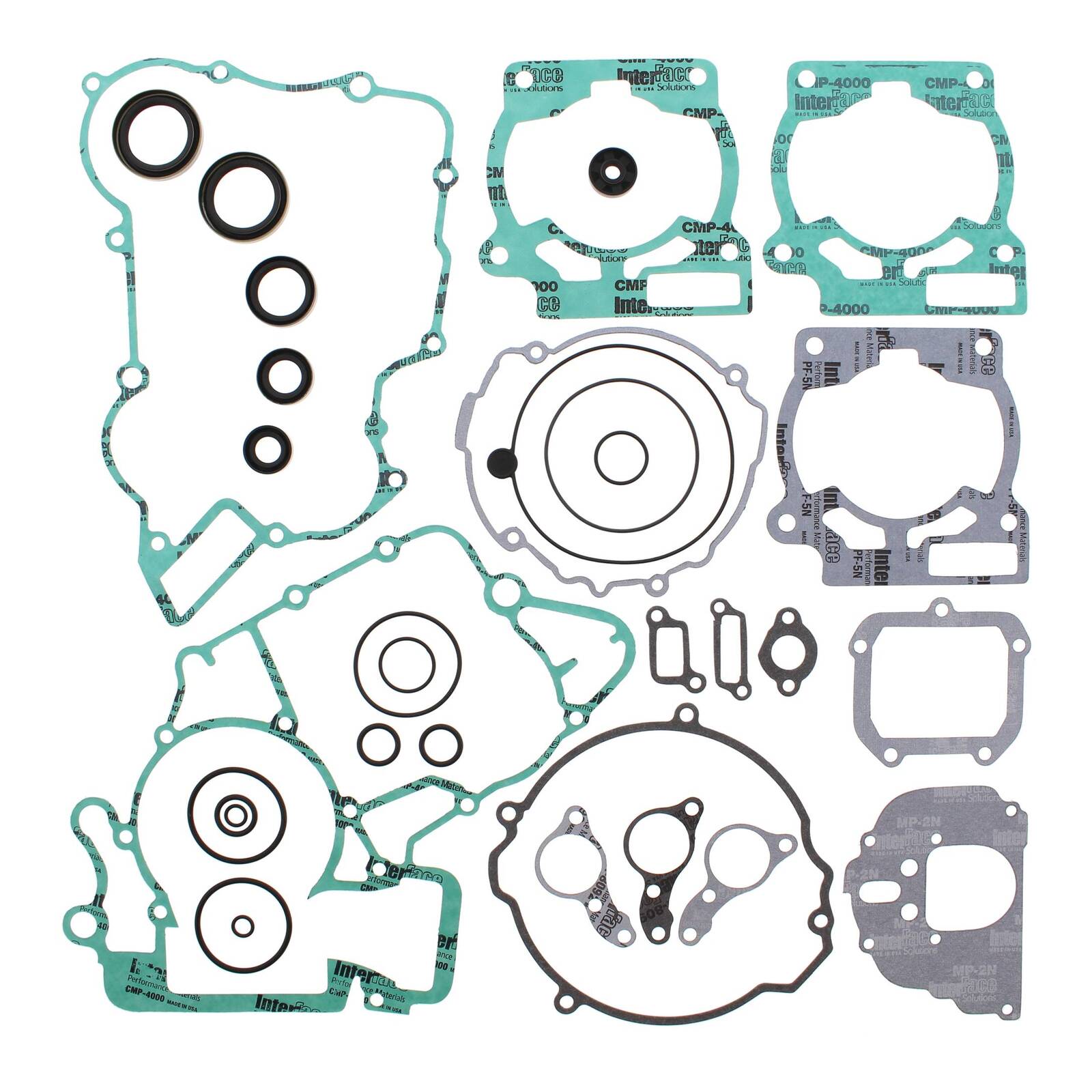 Vertex Complete Gasket Set with Oil Seals (811371)