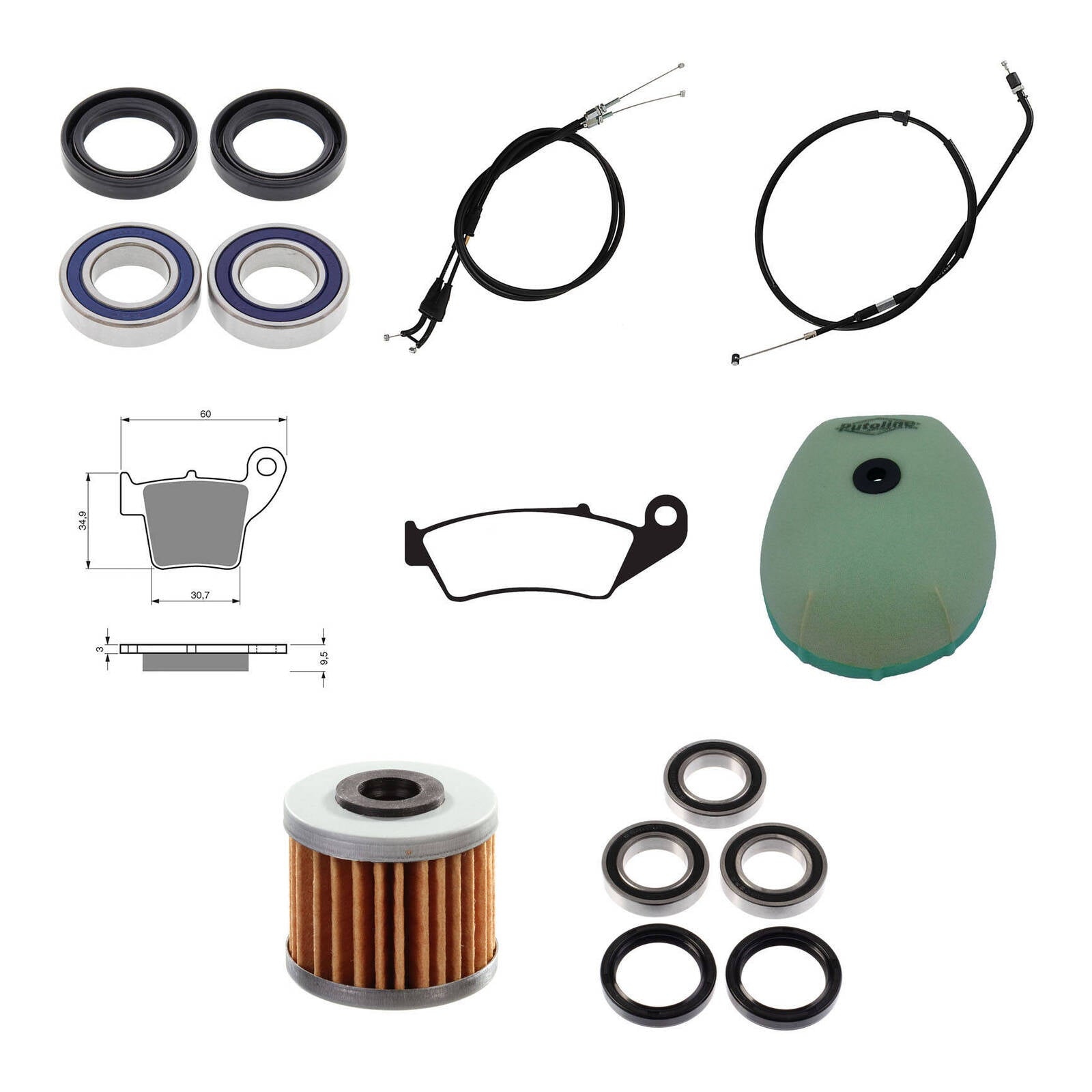 Offroad Refurb Kit - Honda CRF450RX '17