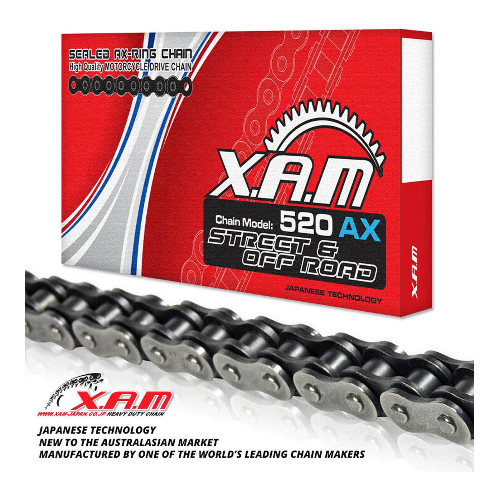 XAM Sprocket Kit Suzuki RM125/RMZ250 X-Ring 12/50