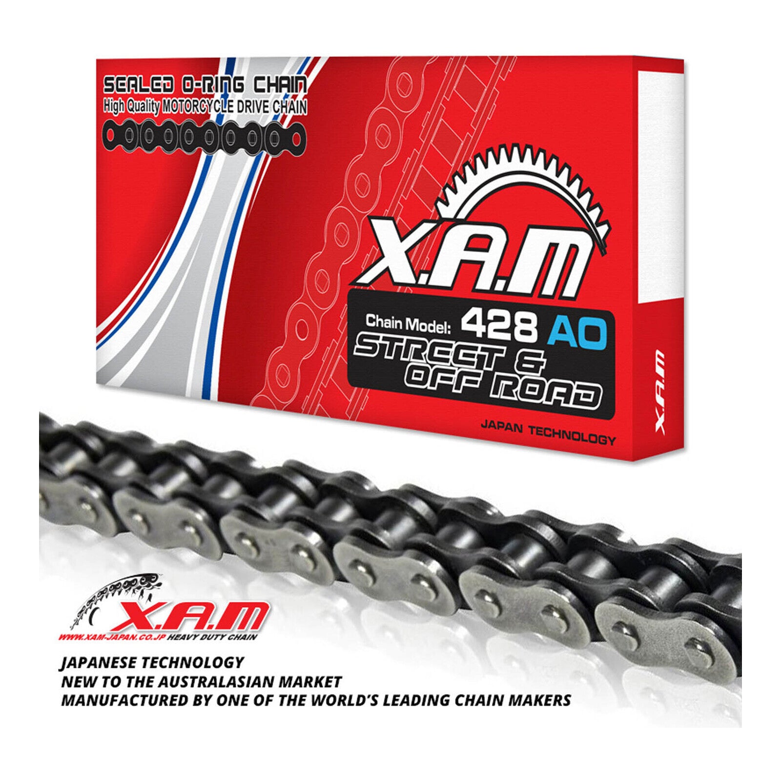 XAM Sprocket Kit Yamaha YZ80 SW '02- 14/47 O-Ring