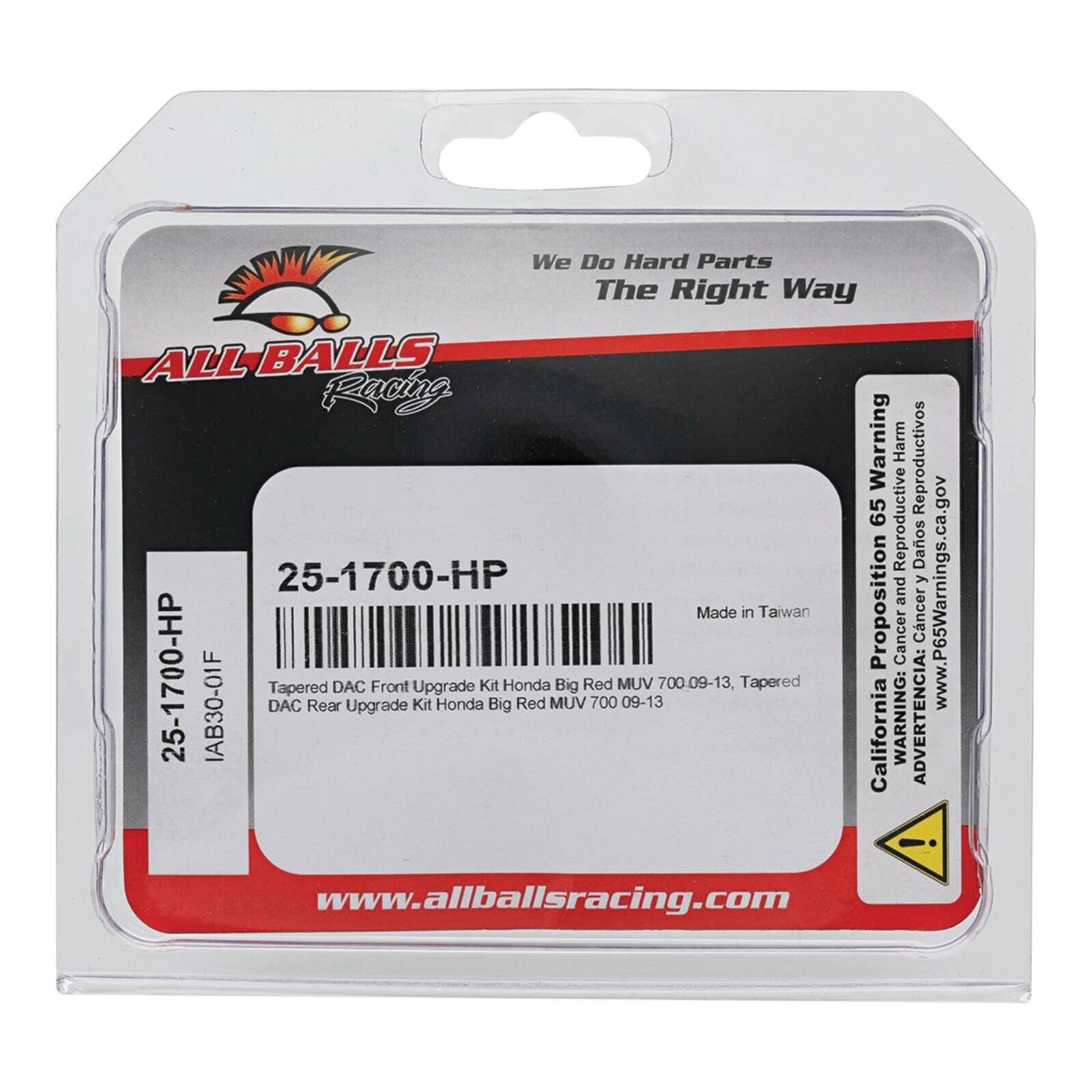 Tapered DAC Wheel Bearing Upgrade Kit