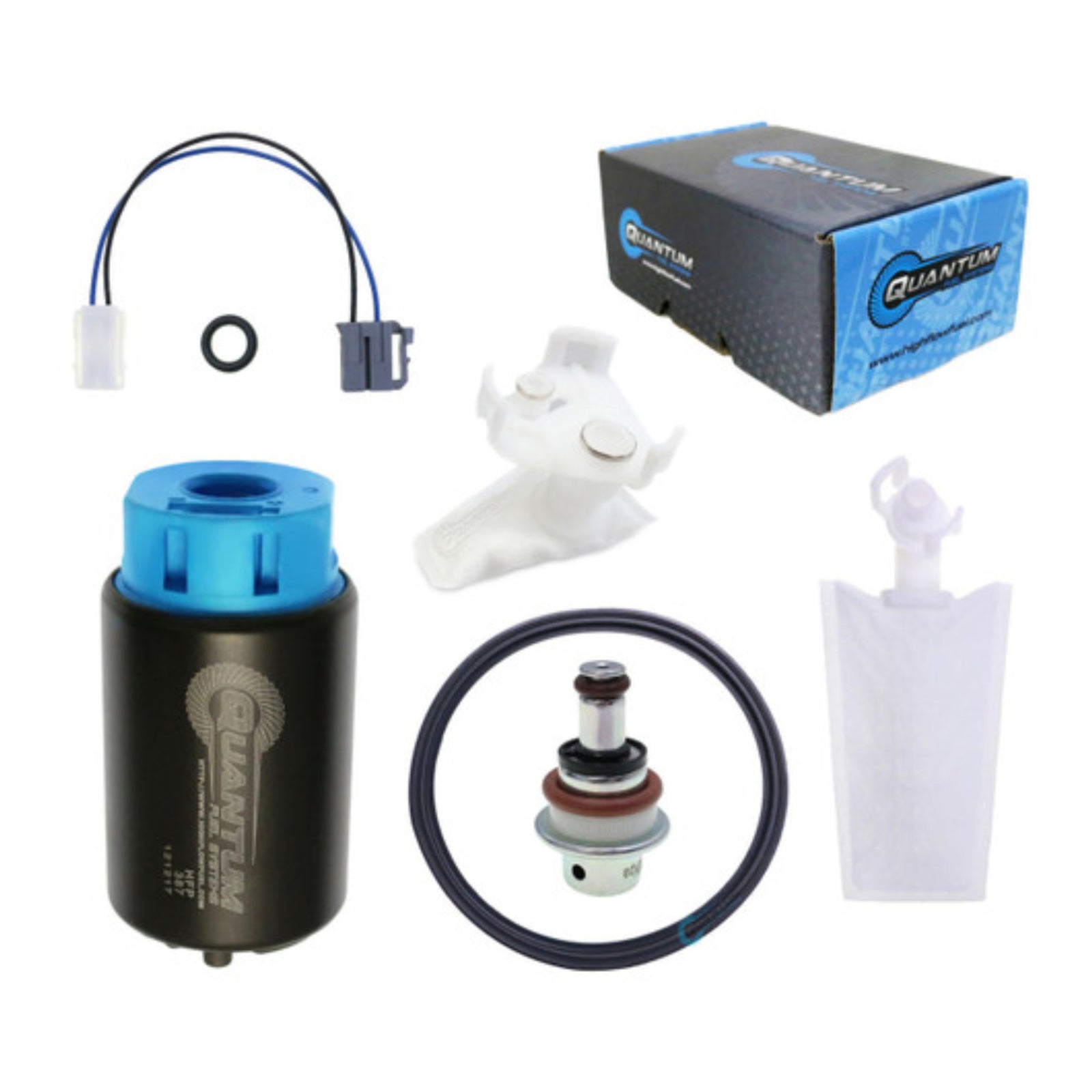 Quantum In-tank EFI Fuel Pump with Regulator, Tank Seal