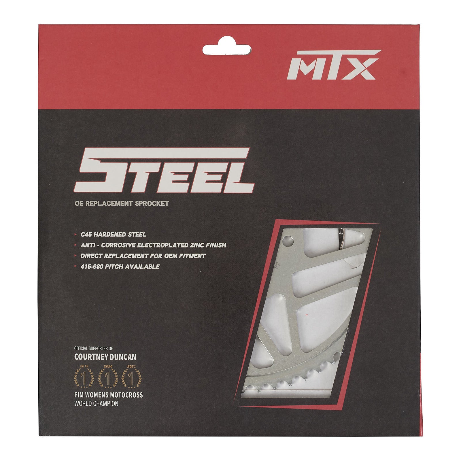 MTX Steel Sur-Ron Rear Sprocket #420 (58T)