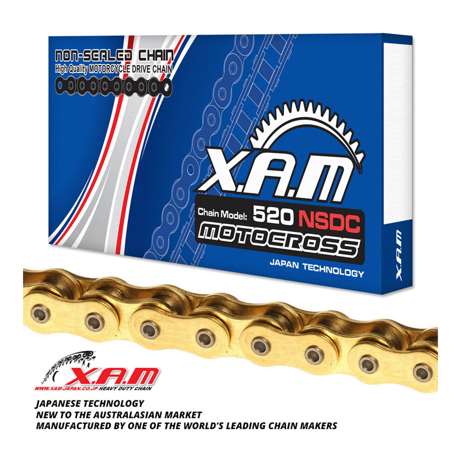XAM Sprocket Kit KTM2 NSDCGold2 17/38
