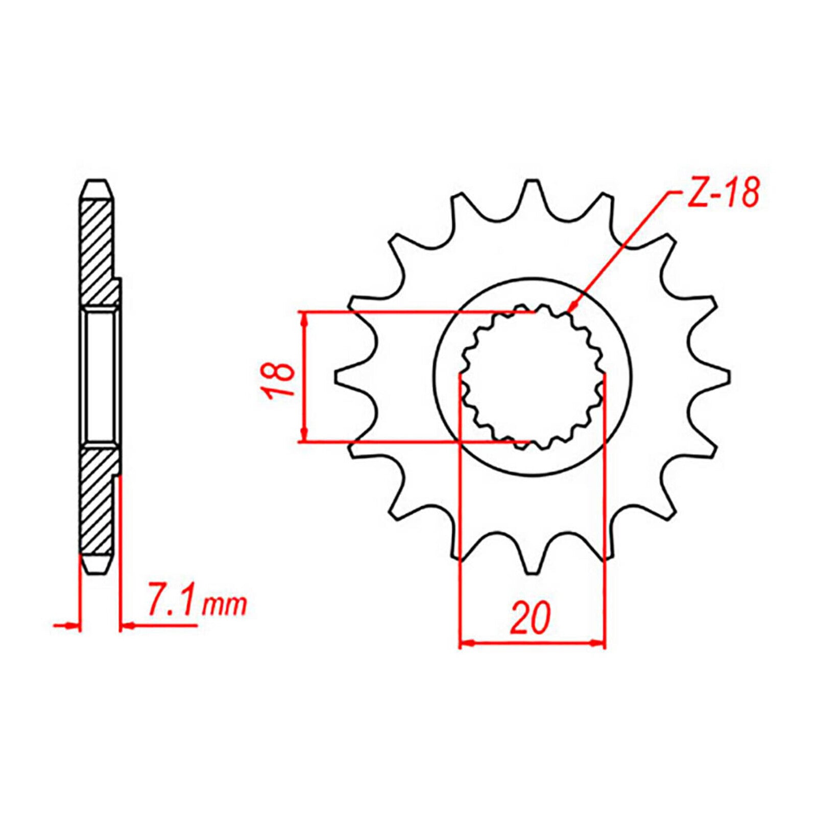 XAM Sprocket Kit Suzuki RMZ250 '10-'12 NSDCG2 13/49