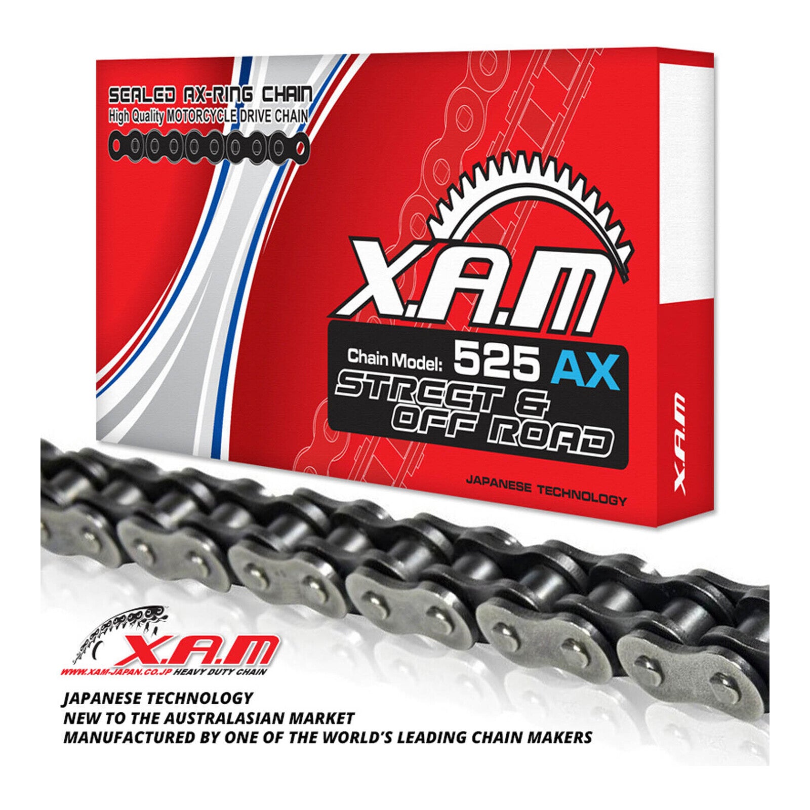 XAM Sprocket Kit Suzuki DL650 V-Strom '04-'06 - 525AX 15/47